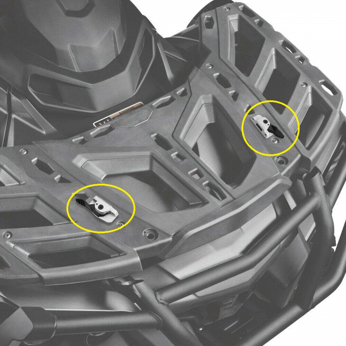 PRINDERI RAPIDE CUTIE DEPOZITARE BULBAR FATA CAN-AM OUTLANDER / RENEGADE / DEFENDER [4]