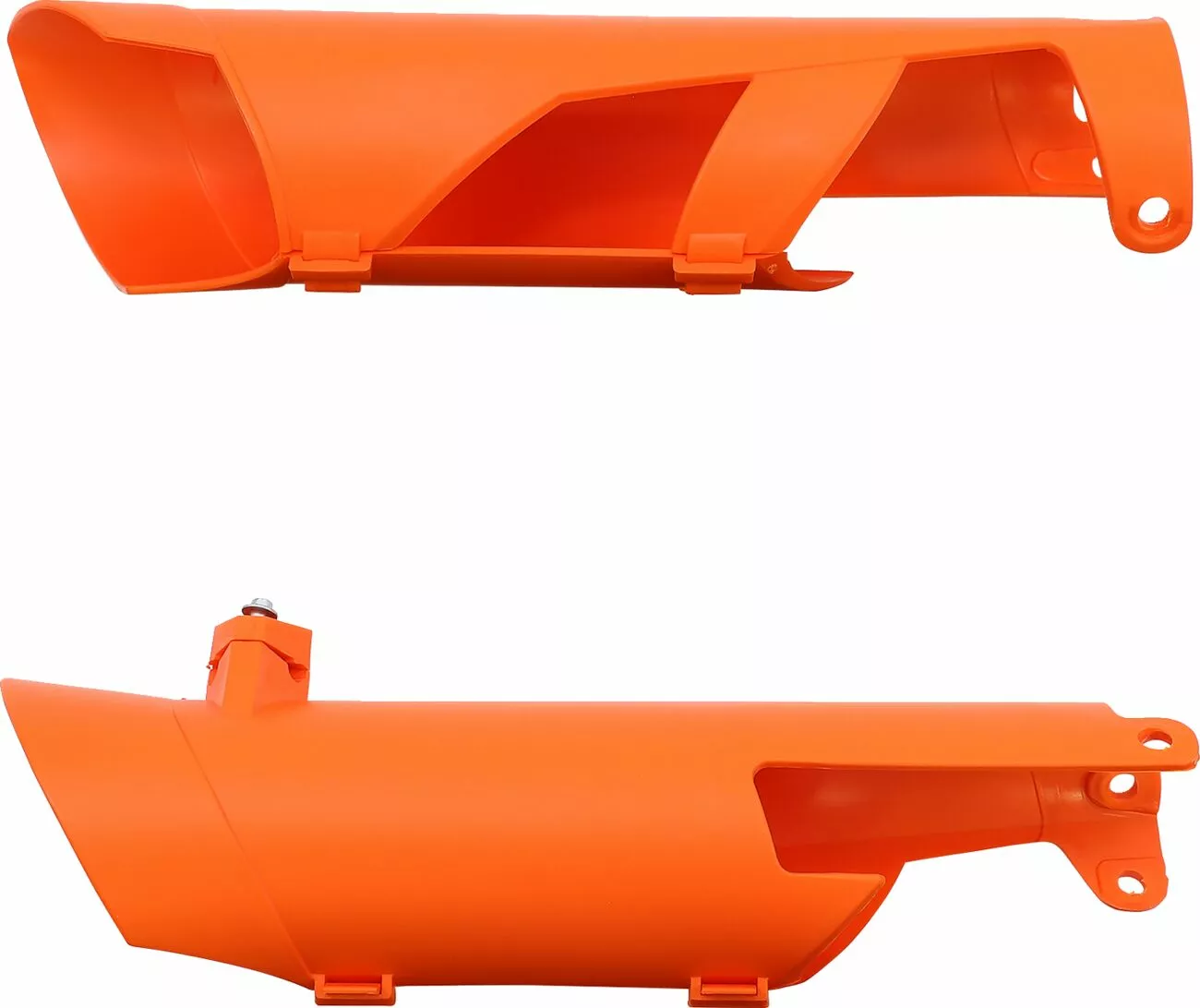 PROTECTII FURCA FATA KTM SX / SXF `08-14 EXC / EXCF` 08-15, HUSQVARNA TC`14, FC` 14, TE, FE 14-15 CULOARE ALB/NEGRU/ORANGE [3]