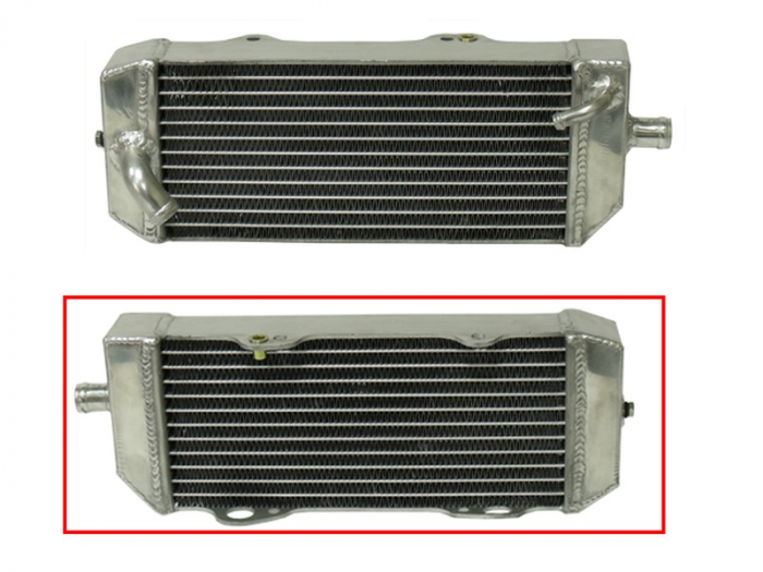 RADIATOR KTM SX / EXC 450 '03 -'07, SX / EXC 525 '03 -07 ÎNTÂRIT CU CAPACITATE STANDARD STÂNGA SAU DREAPTA [1]