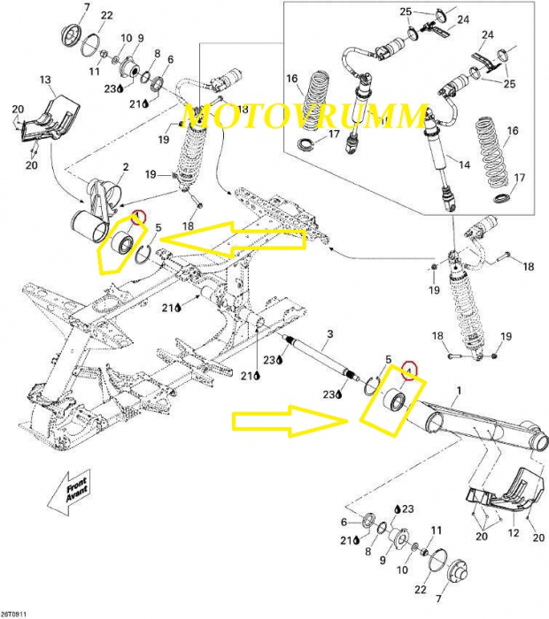 RULMENT BASCULA CAN-AM [4]