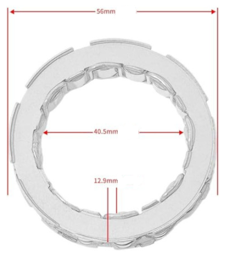 RULMENT UNISENS PORNIRE KTM EXC-F/SX-F 400/450/500/530, Duke-690  2007-2024 [2]