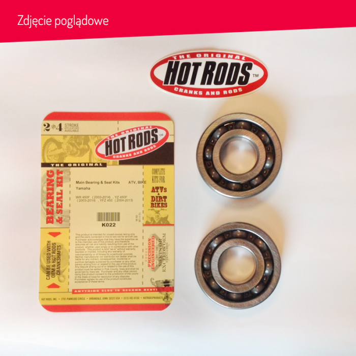 SET RULMENTI AMBIELAJ YAMAHA YZF 400-450 '98-'22, YFZ 450 '04-'09, '12-'13 WR 450F' 03-'22 [3]