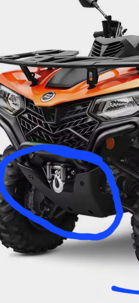 SCUT PLASTIC FATA CFMOTO 500 X5 / 400 X4 2023-> [2]