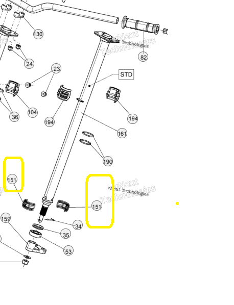 SEMI BUCSA GHIDON CAN-AM OUTLANDER 450/500/570 2015-2023 [3]