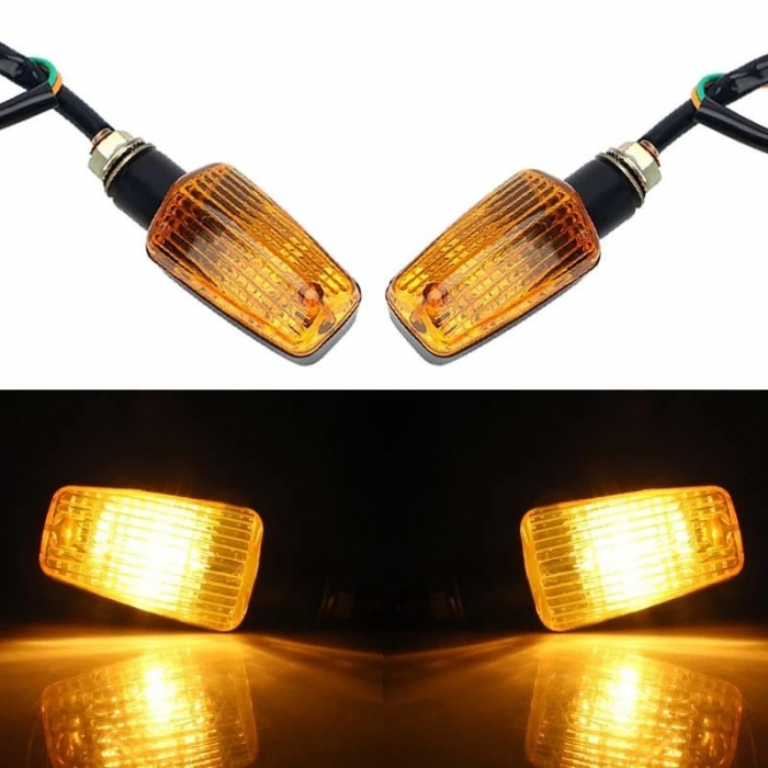 SEMNALIZARI MOTO / ATV CU BEC ORANGE UNIVERSALE [2]