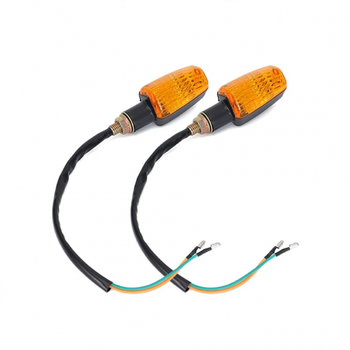 SEMNALIZARI MOTO / ATV CU BEC ORANGE UNIVERSALE [3]