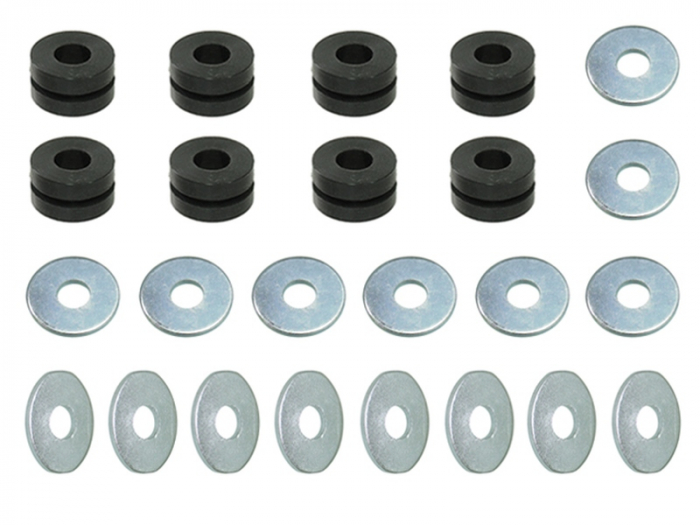SET BUCSE PRINDERI RADIATOR KTM DIN CAUCIUC 8 BUC / SET +SAIBE [1]