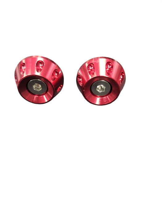 SET CAPETI GHIDON MOTO / ATV / QUAD ( ROSU ) [3]