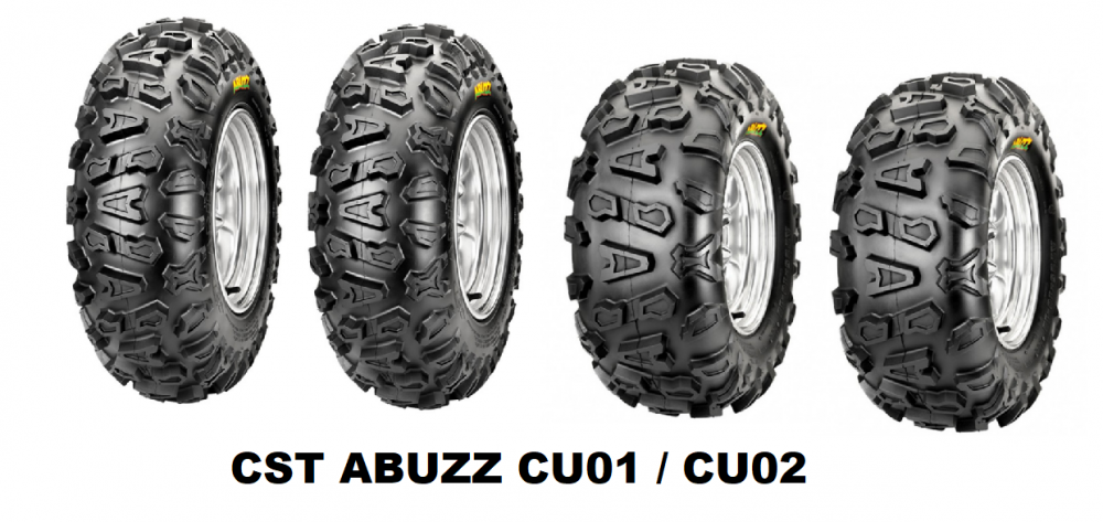 SET CAUCIUCURI FATA -SPATE CFMOTO 25X8-12 25X10-12 CST ABUZZ  VARA-IARNA [2]