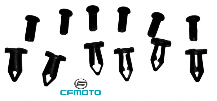 SET CLIPS-URI CARENAJ CFMOTO CFORCE / ZFORCE / UFORCE ( OEM CFMOTO ) [2]