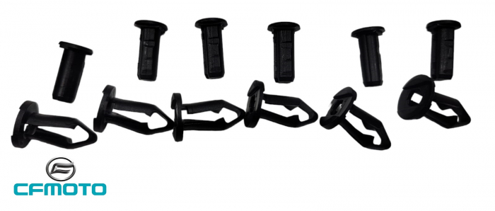 SET CLIPS-URI CARENAJ CFMOTO CFORCE / ZFORCE / UFORCE ( OEM CFMOTO ) [1]