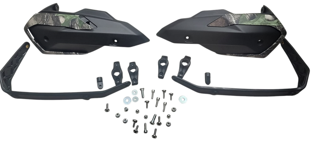 SET COMPLET HANDGUARD + KIT PRINDERI GHIDON CFMOTO ATV CFORCE 2007->2025 [1]