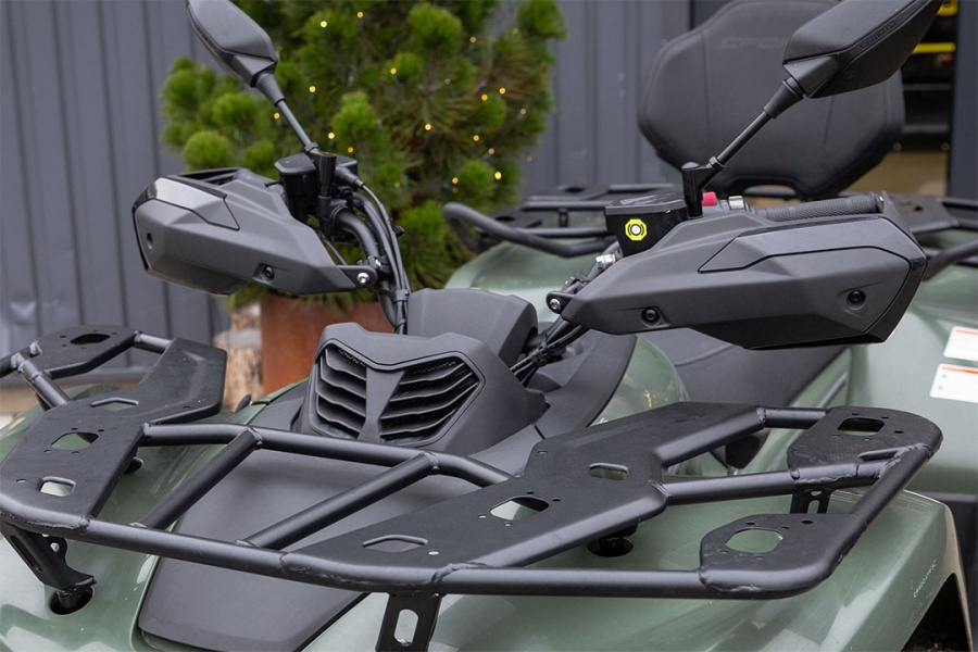 SET COMPLET HANDGUARD + KIT PRINDERI GHIDON CFMOTO ATV CFORCE 2007->2025 [4]