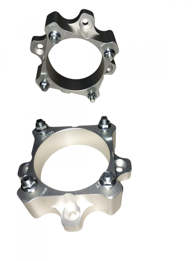 SET DISTANTIERE ROTI FATA SPATE 4X136 50MM CAN-AM G1/G2 [2]