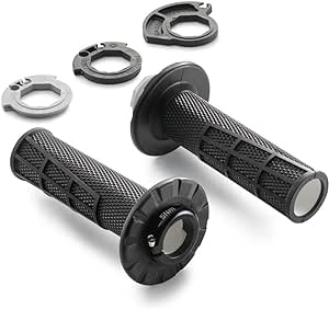 SET MANSOANE KTM  LOCK-ON / HUSQVARNA 2T / 4T  NEGRE 2017-2023 [1]