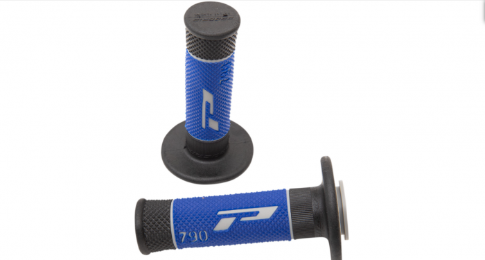 SET MANSOANE OFF ROAD (22+25MM, LUNGIME 115MM) GRI / NEGRU / ALBASTRU [2]