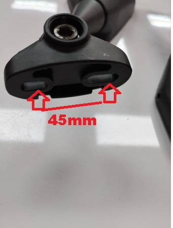 Set oglinzi cu prindere pe ghidon Distanta prindere 45MM [2]