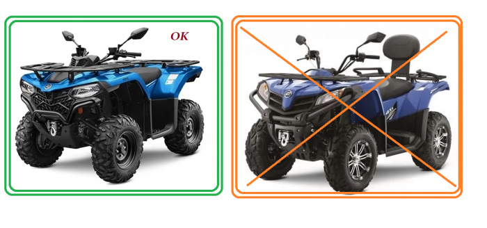 SET OVERFENDERE CFMOTO CFORCE 400/450/500/520 LUNG / SCURT  X4 / X5  2022-2024 MODELU NOU [3]