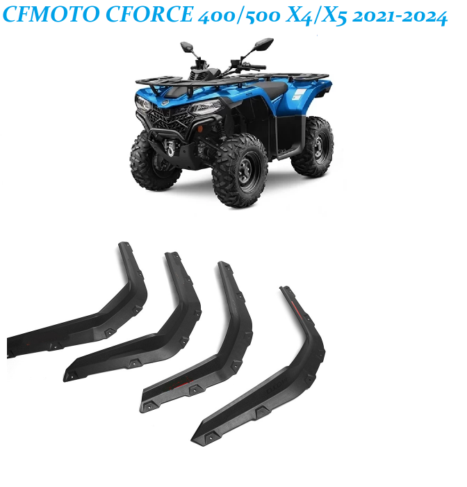 SET OVERFENDERE CFMOTO CFORCE 400/450/500/520 LUNG / SCURT  X4 / X5  2022-2024 MODELU NOU [1]
