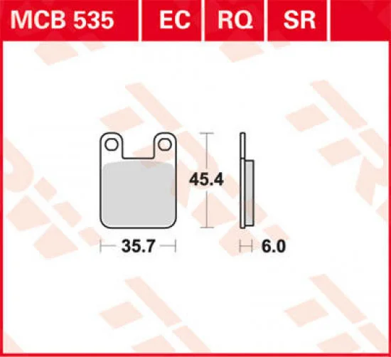 SET PLACUTE FRANA  APRILIA PEUGEOT CPI DERBI [1]