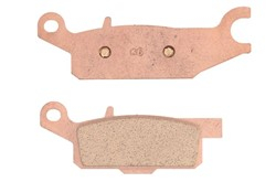 SET PLACUTE FRANA FATA DREAPTA YAMAHA YFM 550 GRIZZLY '11 -14, YFM 700 GRIZZLY '07 -18 [1]