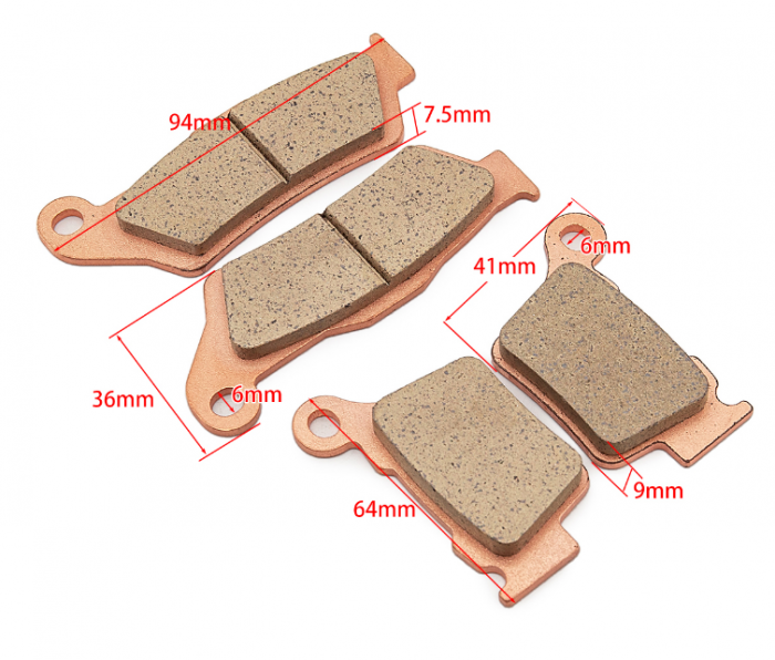 SET PLACUTE FRANA FATA-SPATE KTM SX XC XCW SXF EXC 125 150 200 250 300 350 450 500 525 530 625 [1]