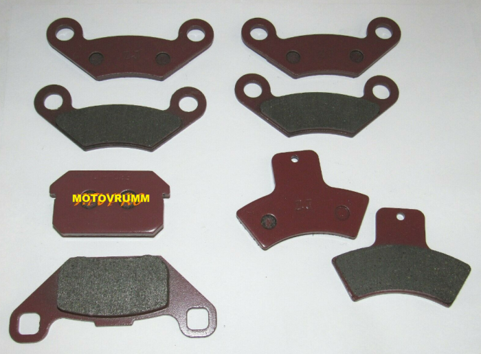 SET PLACUTE FRANA FATA SPATE LINHAI 260/300 MODEL CU 4 ETRIERI [2]