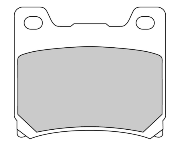 SET PLACUTE FRANA YAMAHA TZR 125 88-00, FZR 600 89-95, YZF 600 96-02, FZ 750 85-94, XV 750 89-92, YZF 750 89-92, TDM 750-950, TDM 750-96-91 900 83-03, FZR 1000 87-95, XV 1100 86-93, VMAX 1200 85-02, X [2]
