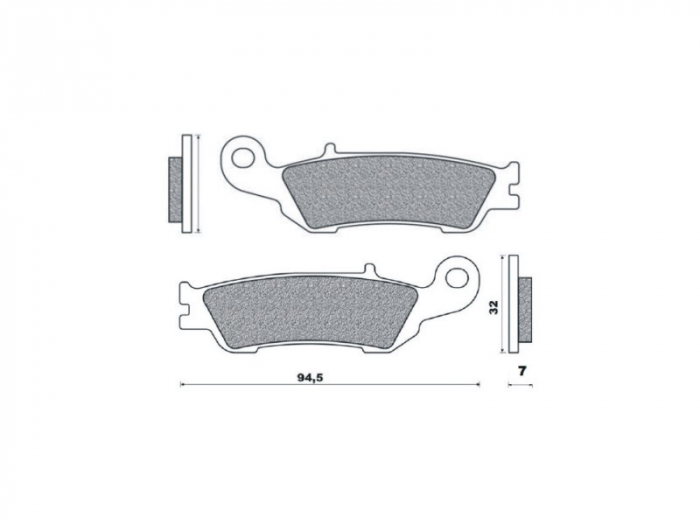 SET PLACUTE FRANA FATA SINTER YAMAHA YZ 125/250/250F/450F '08-16 [2]