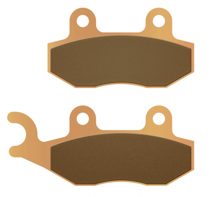 SET PLACUTE FRANA STANGA CAN-AM MAVERICK /COMMANDER / APRILIA / KAWASAKI / YAMAHA XTZ [1]