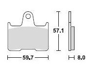 SET PLACUTE SPATE KAWASAKI / HONDA / MZ / HARLEY DAVISON [2]