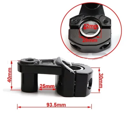 SET PRINDERI GHIDON CU INALTATOARE GHIDON 22MM SI 28MM UNIVERSALE [3]