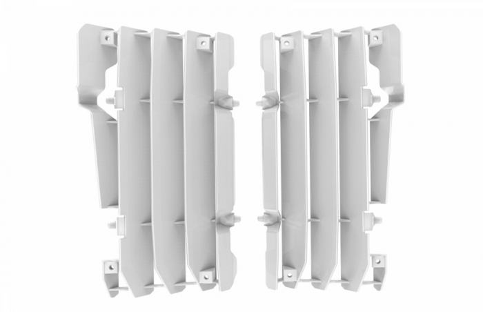 SET PROTECTII RADIATOARE YAMAHA YZ125/250 06-17  PLASTIC ALB [1]