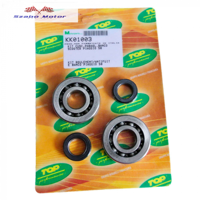 SET RULMENTI AMBIELAJ PIAGGIO NRG / PIAGGIO TYPHOON / VESPA / FREE / LIBERTY  49CC [1]