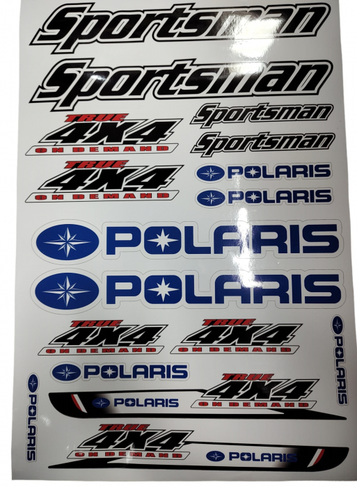 SET STICKERE ATV POLARIS SPORTSMAN 4X4 [1]