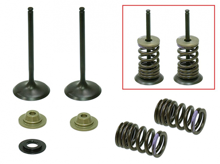 SET SUPAPE ADMISIE (SET DE SUPAPE CU ARCURI SI SAIBE) KAWASAKI KXF 250 '07-'08 OTEL [1]