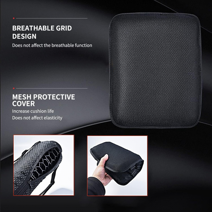 SEZUT CONFORTABIL MOTOCICLETA UNIVERSAL GEL ANTI ALUNECARE [7]