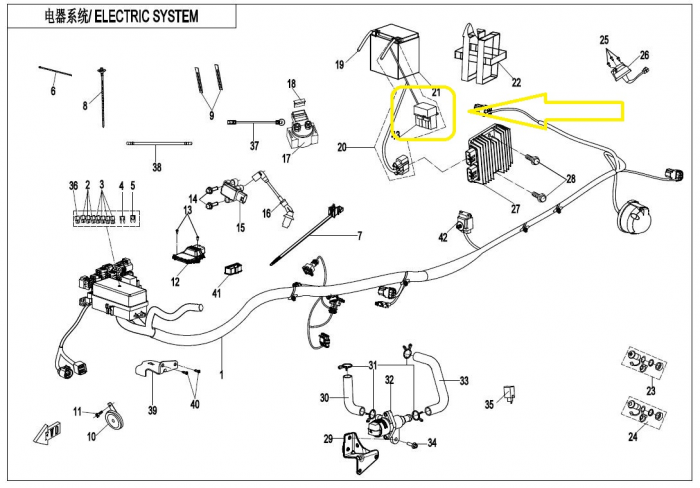 SIGURANTA GENERALA / EPS CFMOTO 50A [2]