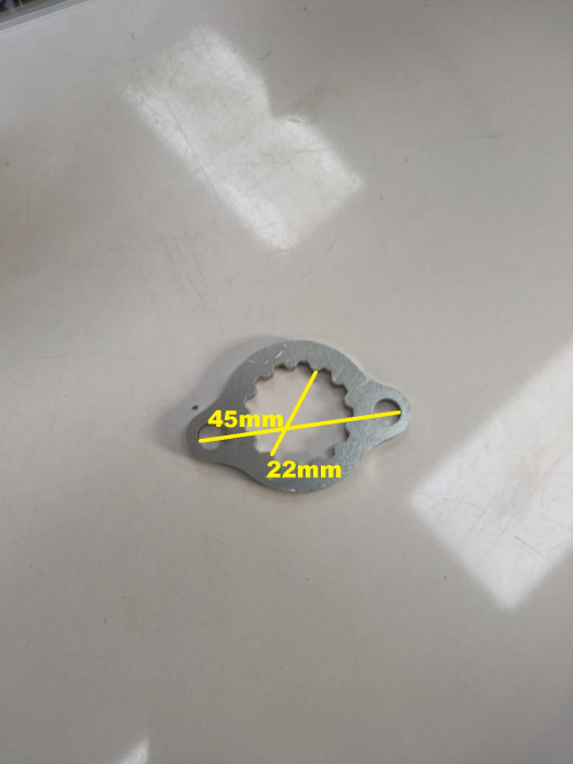 SIGURANTA PINION FATA HONDA XR 600 / 650 /  XL 650 TRANSALP  /  XL 650 / 700  / VT 600  SHADOW  NX 650 DOMINATOR [2]