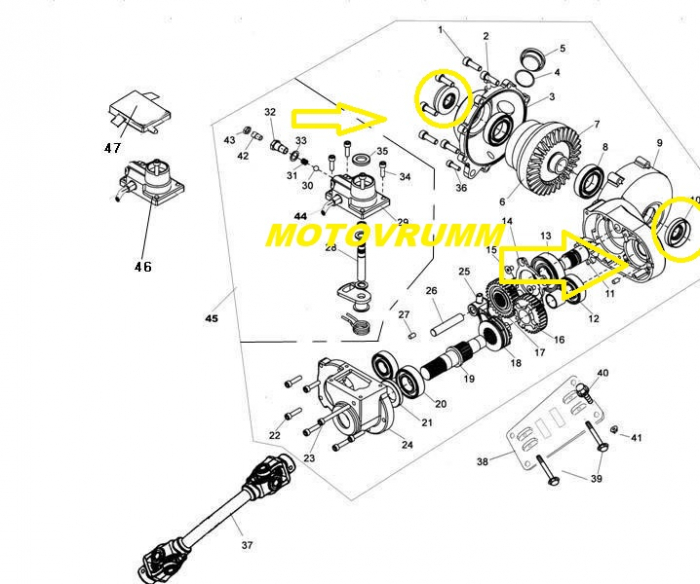 SIMERING GRUP FATA (LA PLANETARE) LINHAI 4X4 260 300 400  750 [3]