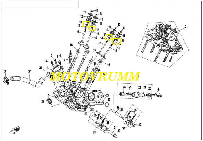 SIMERING SUPAPA CFMOTO 400/450/500/520/550/625/800/850/1000 [3]