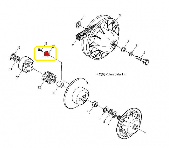 SLIDER FULIE SPATE POLARIS [3]