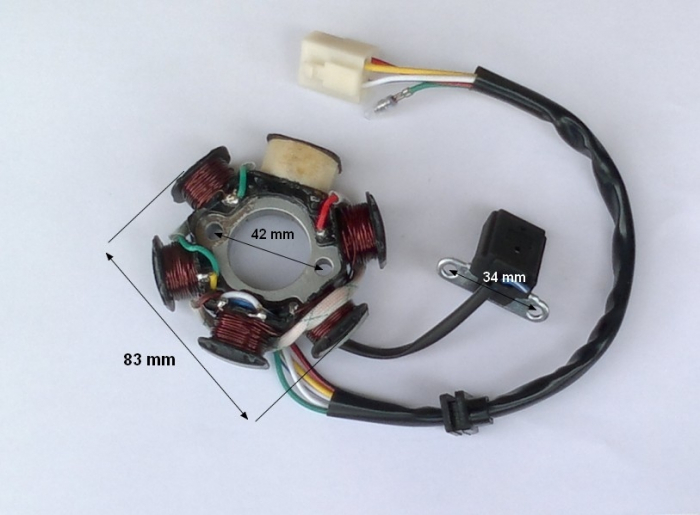 STATOR ATV/CROSS 110-125 6 BOBINE [3]