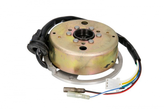 STATOR CU VOLANTA APRILIA AMICO, AREA 51, GULLIVER, RALLY, SCARABEO, SONIC, SR; CHIŃSKI SKUTER/MOPED/MOTOROWER/ATV 2T; MALAGUTI F10, F10 WAP, F12, F12R 50 [2]