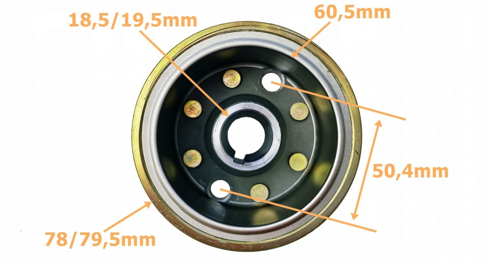 STATOR + ROTOR CROSS CHINA / Zongshen [3]