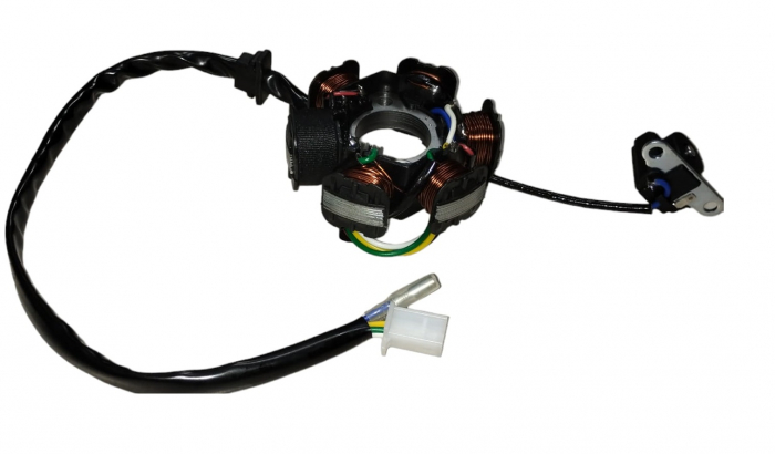 STATOR SCUTER GY6 125 / 150CC 6 BOBINE + SENZOR SCANTEIE [1]