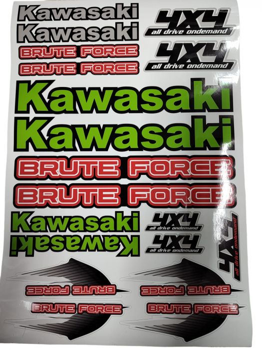 SET STICKERE KAWASAKI BRUTE FORCE [1]
