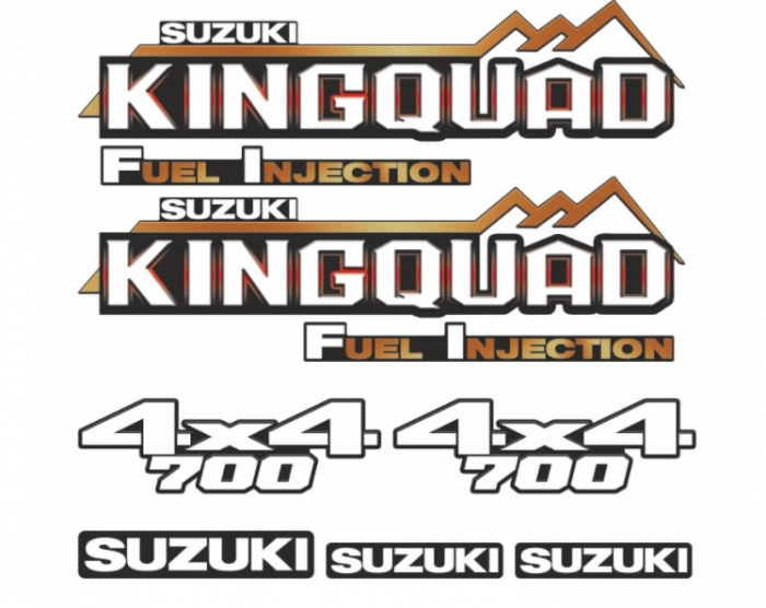 Stikere Suzuki Kingquad 700 [1]