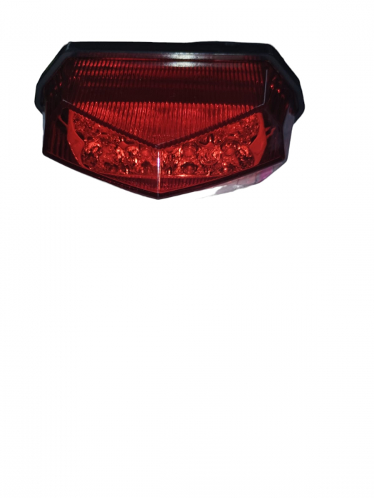 STOP LED UNIVERSAL CONIC ROSU  CU ILUMINARE NUMAR INMATRICULARE [4]