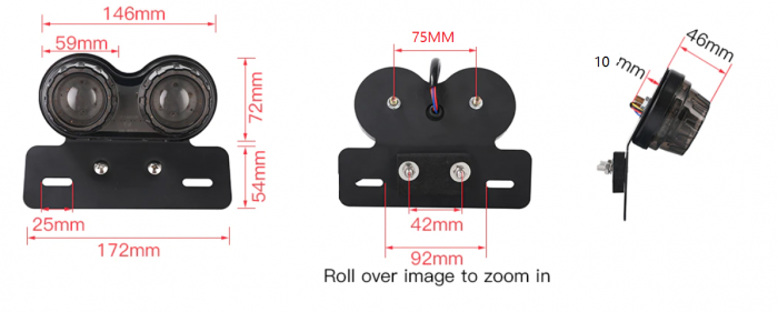 STOP SPATE CU SEMNALIZARI INCLUSE LED [3]